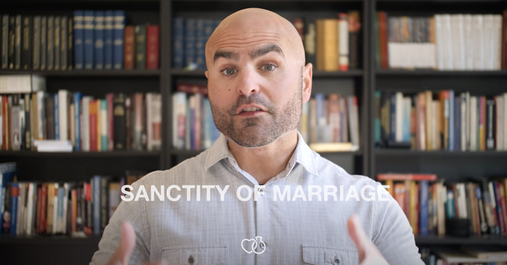 Karlo Broussard explaining Sanctity of Marriage